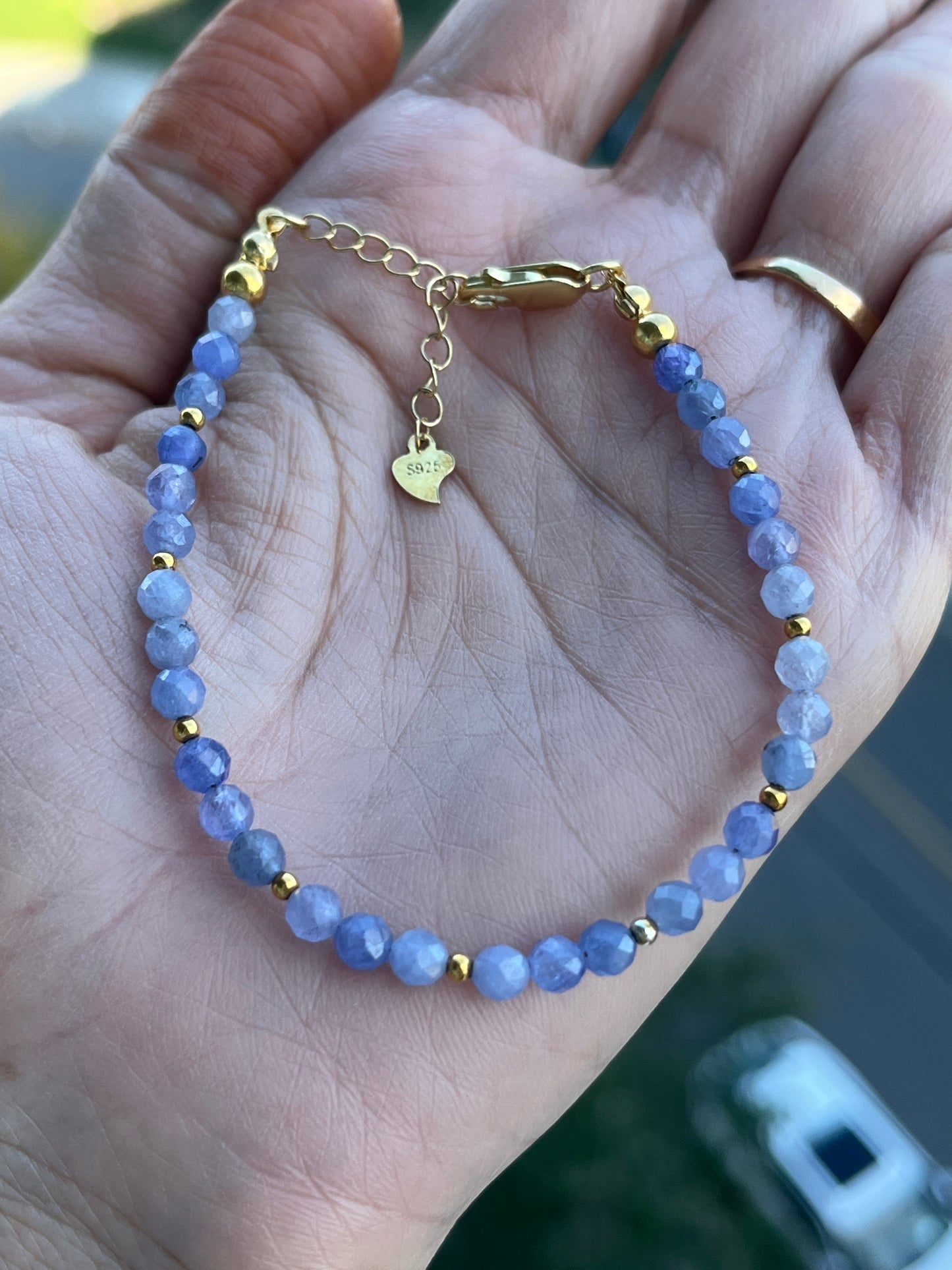 Tanzanite Gemstone Bracelet