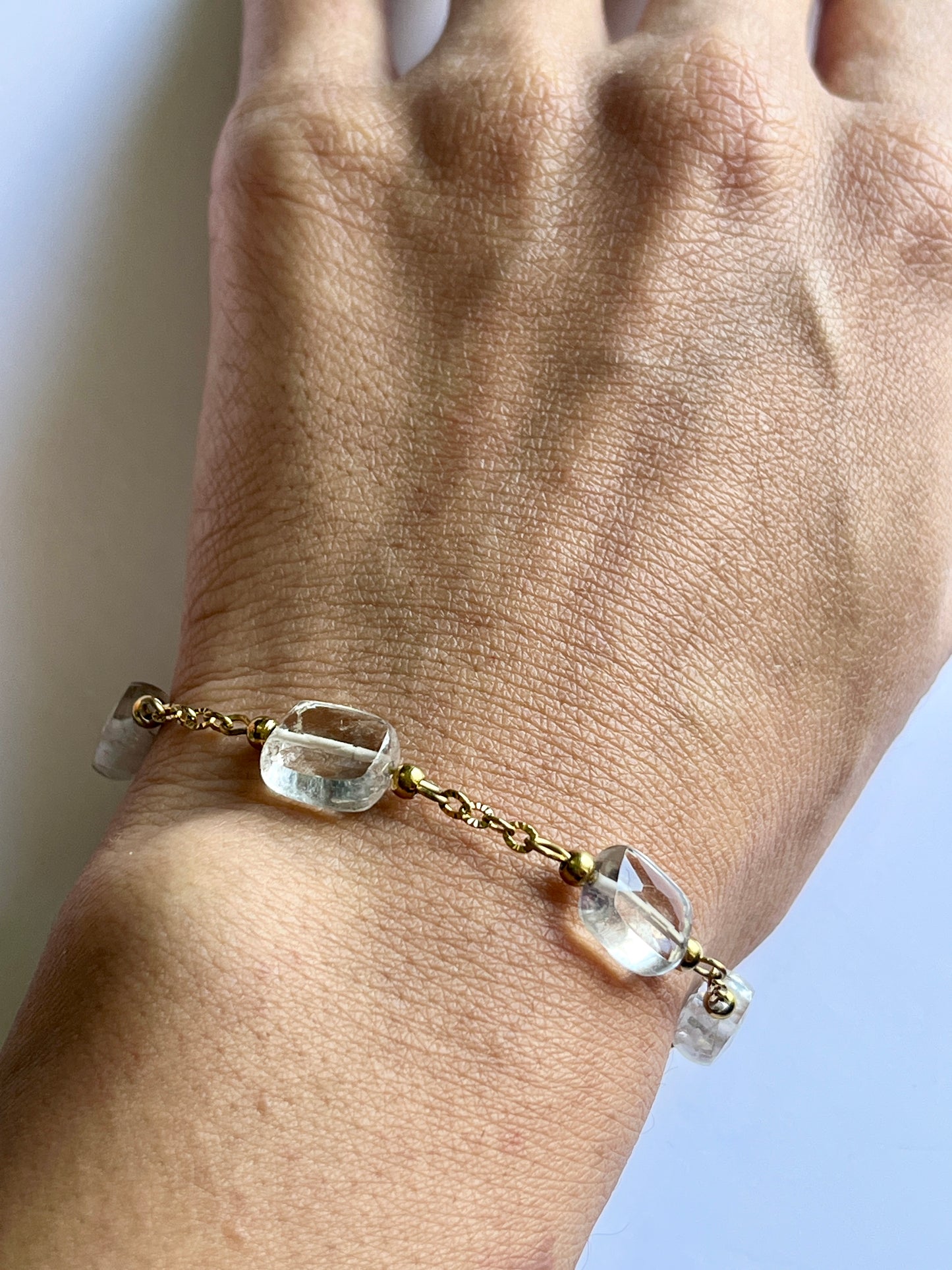 Crystal Clarity – Clear Quartz Bracelet