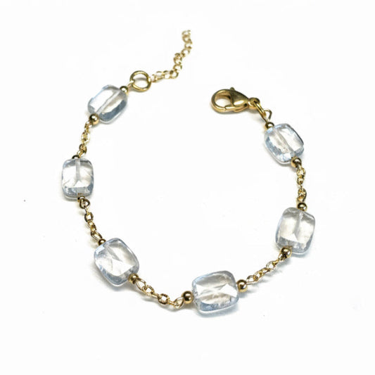 Crystal Clarity – Clear Quartz Bracelet