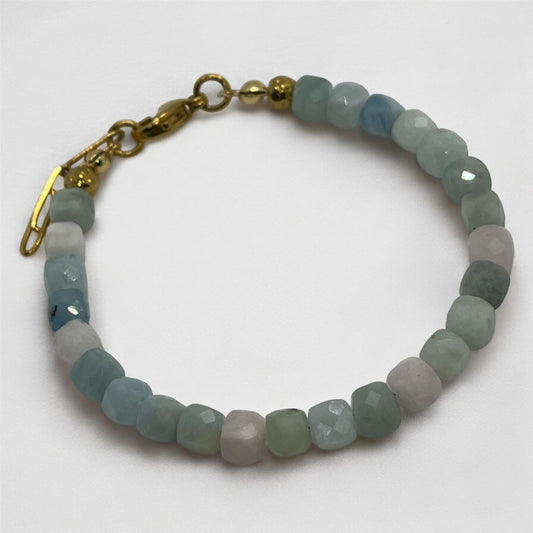 Aquamarine Gemstone Bracelet