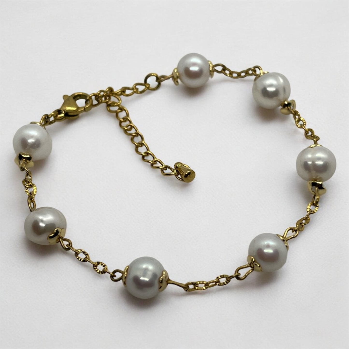 Freshwater Pearl Chain Bracelet