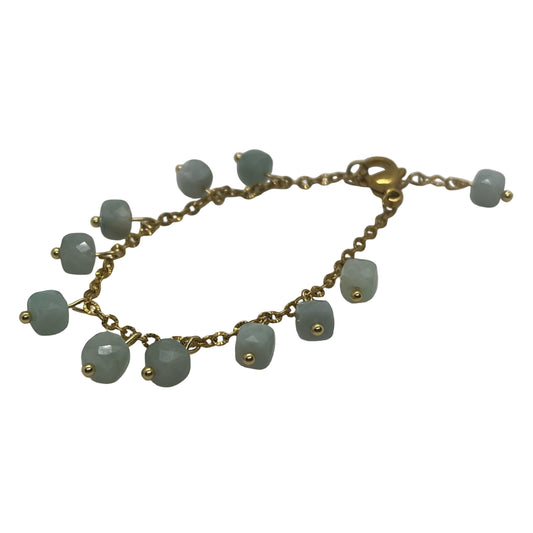 Jade Drop Bracelet