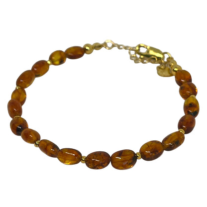 Cognac Amber Bracelet