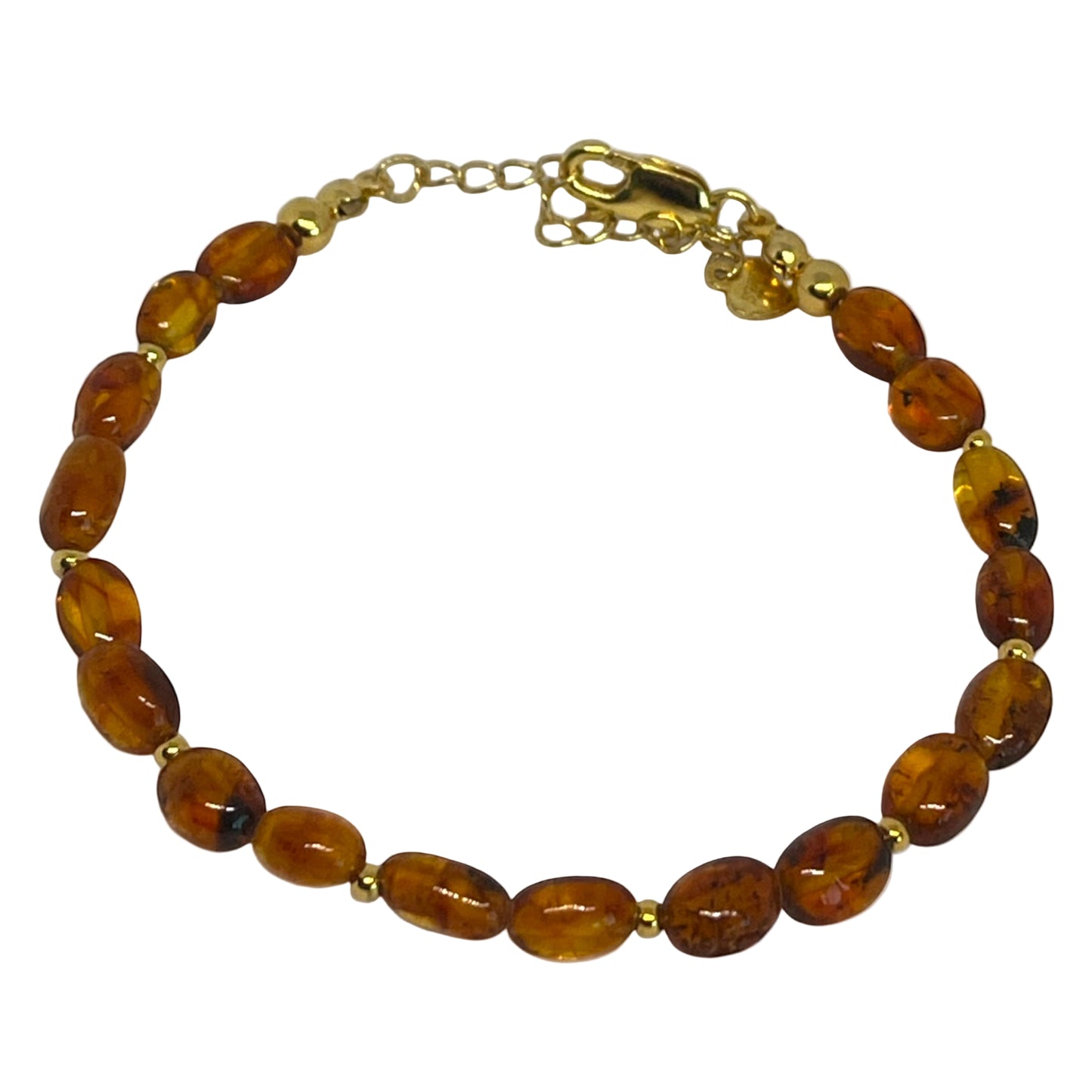 Cognac Amber Bracelet