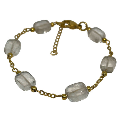 Crystal Clarity – Clear Quartz Bracelet