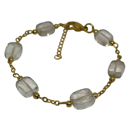 Crystal Clarity – Clear Quartz Bracelet