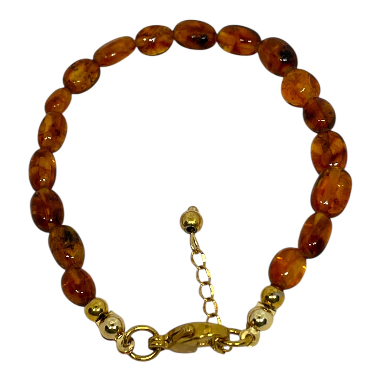Natural Kerba | Baltic Amber Bead Bracelet